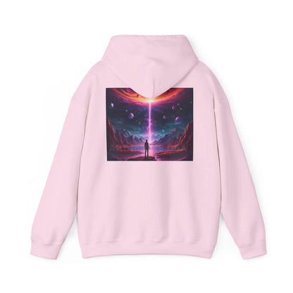 Cosmic Art Hoodie - Unisex Sweatshirt for Art Lovers Gift for Artists Space Vibes Unique Graphic Apparel Comfortable
