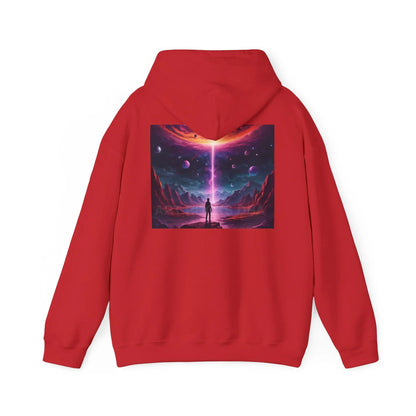 Cosmic Art Hoodie - Unisex Sweatshirt for Art Lovers Gift for Artists Space Vibes Unique Graphic Apparel Comfortable