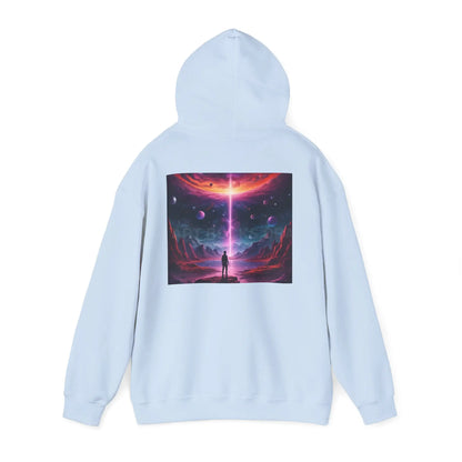 Cosmic Art Hoodie - Unisex Sweatshirt for Art Lovers Gift for Artists Space Vibes Unique Graphic Apparel Comfortable