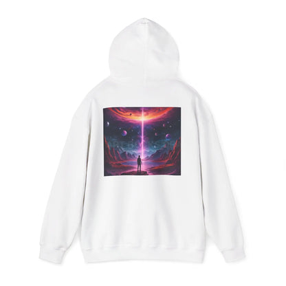 Cosmic Art Hoodie - Unisex Sweatshirt for Art Lovers Gift for Artists Space Vibes Unique Graphic Apparel Comfortable