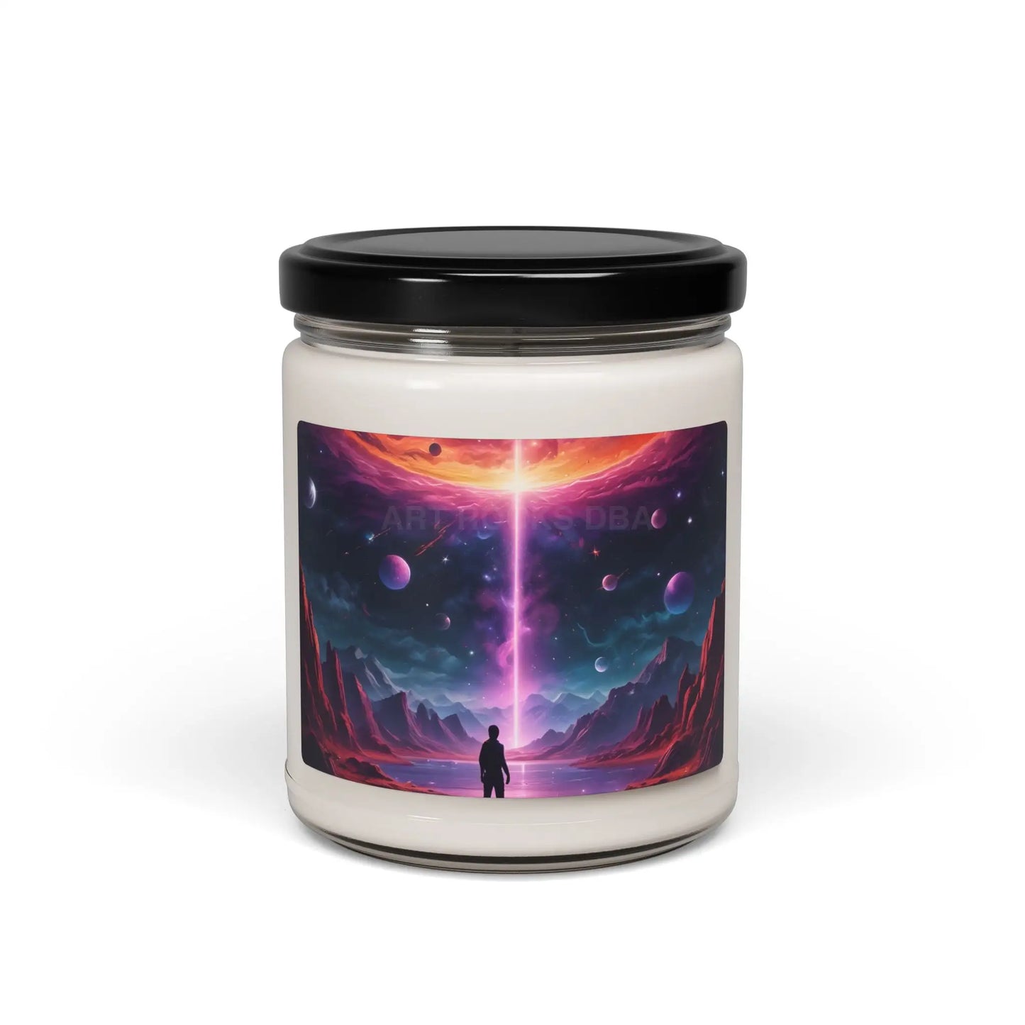 Cosmic Dream Scented Soy Candle 9oz - Relaxing Home Decor Aromatherapy Gift Self-Care Essential Unique Gift for Space