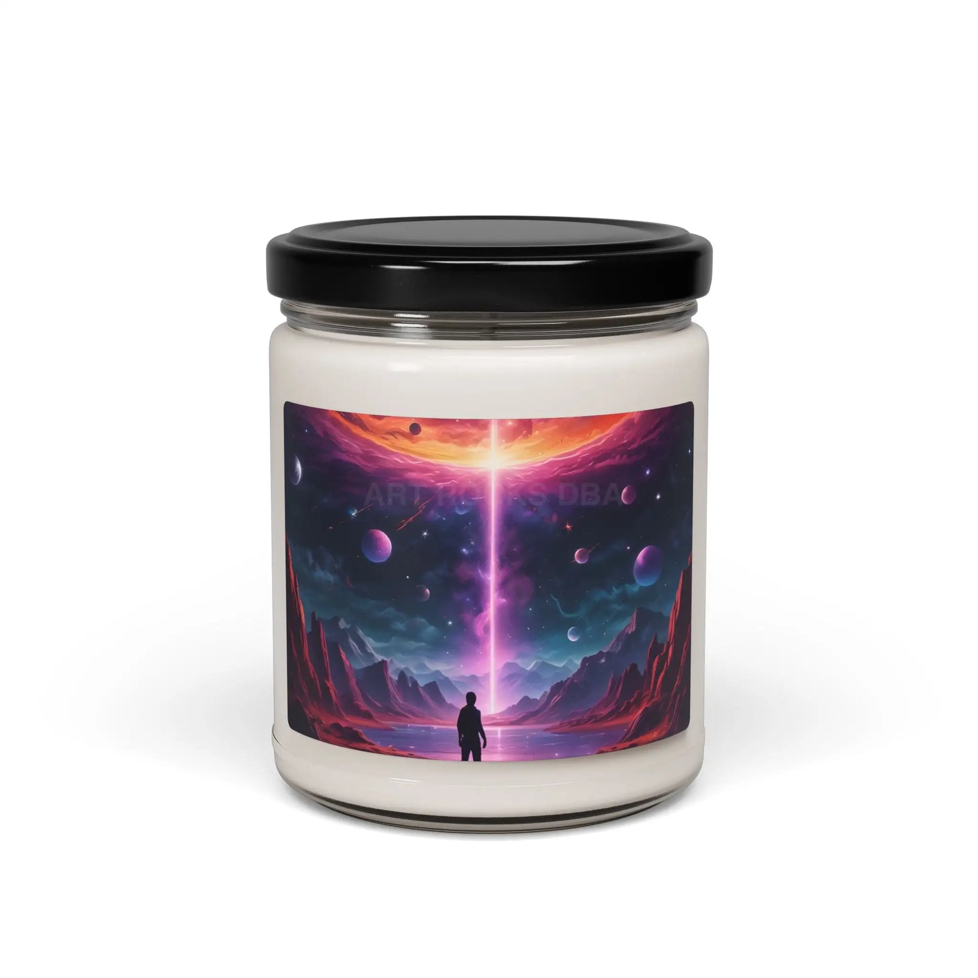 Cosmic Dream Scented Soy Candle 9oz - Relaxing Home Decor Aromatherapy Gift Self-Care Essential Unique Gift for Space