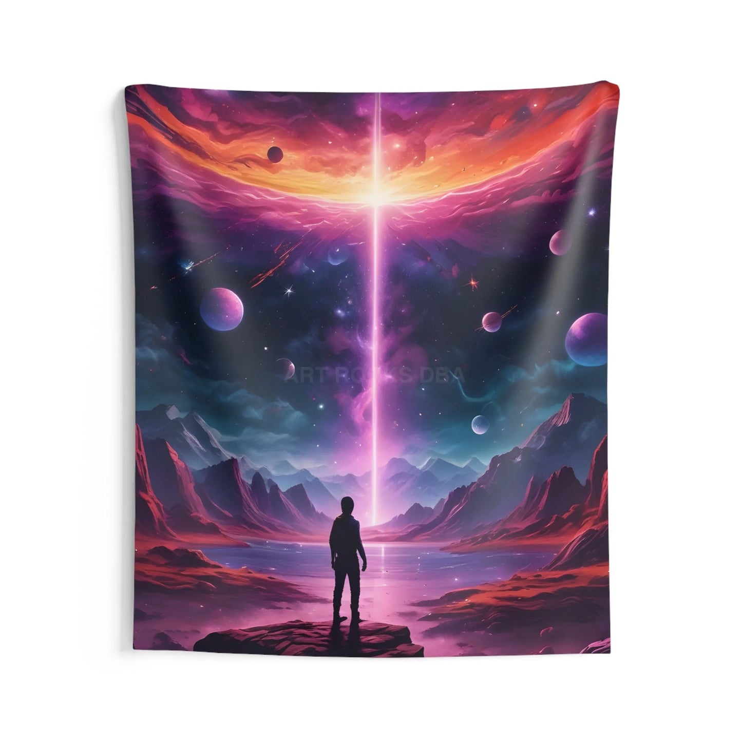 Cosmic Dreamscape Wall Tapestry Boho Home Decor Celestial Wall Hanging Space Art Tapestry Unique Gift for Astronomers