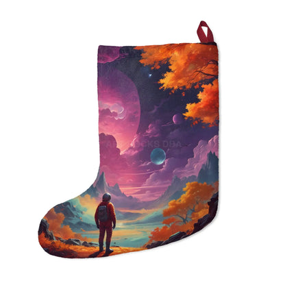 Cosmic Explorer Christmas Stocking - One size - Home Decor