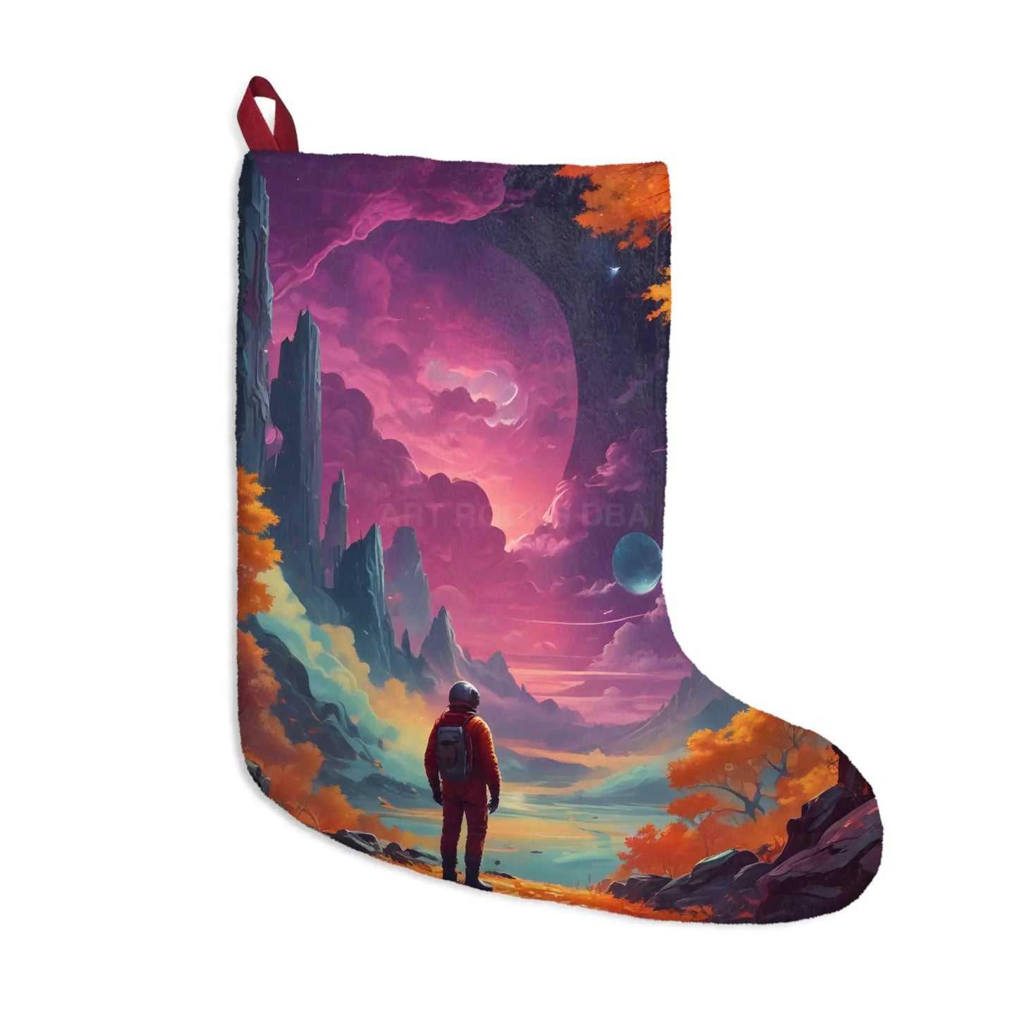 Cosmic Explorer Christmas Stocking - One size - Home Decor