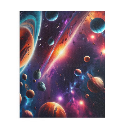 Cosmic Galaxy Jigsaw Puzzle — (120/252/500 pieces) - Puzzle