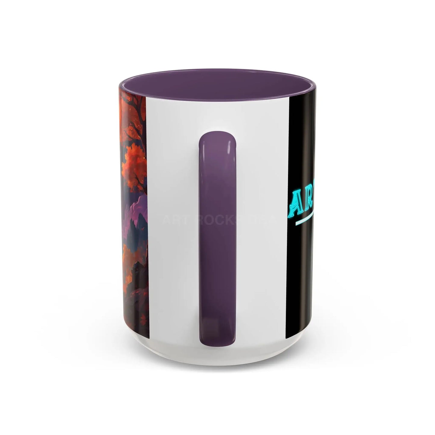 Cosmic Journey Coffee Mug — Surreal Space Landscape Accent Mug (11/15oz) - Mug