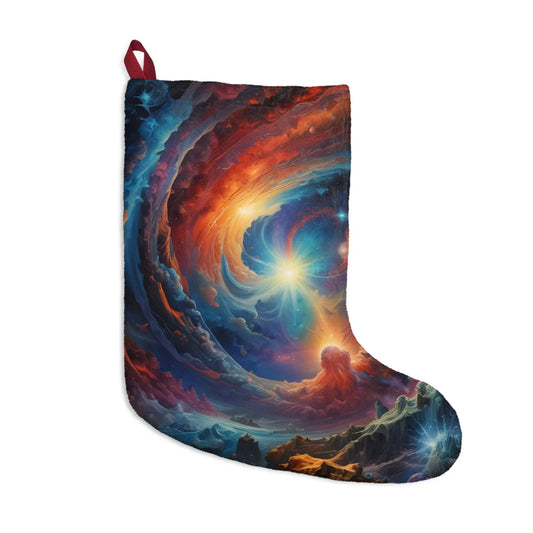 Cosmic Nebula Christmas Stocking - One size - Home Decor