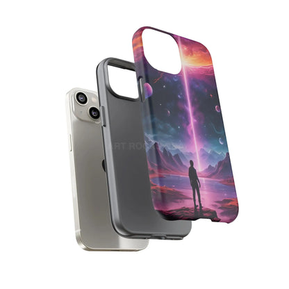 Cosmic Phone Case with Galactic Design Tough Cases for Space Lovers Unique Gift for Astronaut Fans Aesthetic Mobile