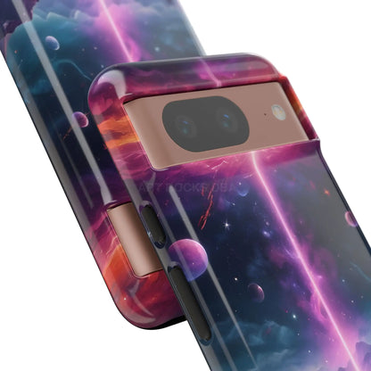 Cosmic Phone Case with Galactic Design Tough Cases for Space Lovers Unique Gift for Astronaut Fans Aesthetic Mobile