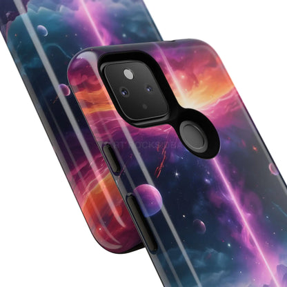 Cosmic Phone Case with Galactic Design Tough Cases for Space Lovers Unique Gift for Astronaut Fans Aesthetic Mobile