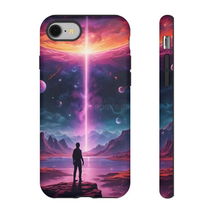 Cosmic Phone Case with Galactic Design Tough Cases for Space Lovers Unique Gift for Astronaut Fans Aesthetic Mobile
