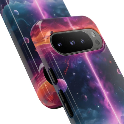 Cosmic Phone Case with Galactic Design Tough Cases for Space Lovers Unique Gift for Astronaut Fans Aesthetic Mobile