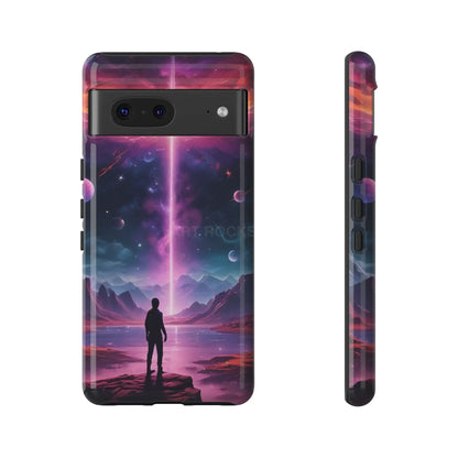Cosmic Phone Case with Galactic Design Tough Cases for Space Lovers Unique Gift for Astronaut Fans Aesthetic Mobile