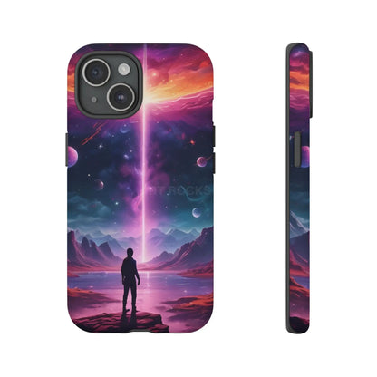 Cosmic Phone Case with Galactic Design Tough Cases for Space Lovers Unique Gift for Astronaut Fans Aesthetic Mobile