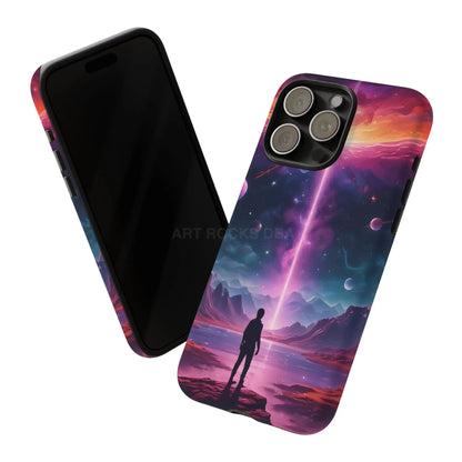 Cosmic Phone Case with Galactic Design Tough Cases for Space Lovers Unique Gift for Astronaut Fans Aesthetic Mobile