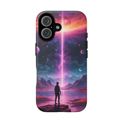 Cosmic Phone Case with Galactic Design Tough Cases for Space Lovers Unique Gift for Astronaut Fans Aesthetic Mobile