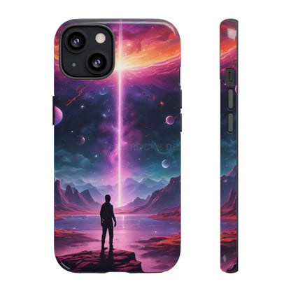 Cosmic Phone Case with Galactic Design Tough Cases for Space Lovers Unique Gift for Astronaut Fans Aesthetic Mobile