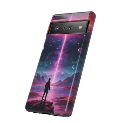 Cosmic Phone Case with Galactic Design Tough Cases for Space Lovers Unique Gift for Astronaut Fans Aesthetic Mobile