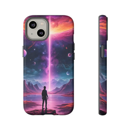 Cosmic Phone Case with Galactic Design Tough Cases for Space Lovers Unique Gift for Astronaut Fans Aesthetic Mobile