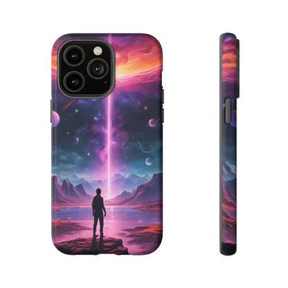 Cosmic Phone Case with Galactic Design Tough Cases for Space Lovers Unique Gift for Astronaut Fans Aesthetic Mobile