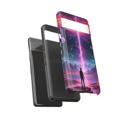 Cosmic Phone Case with Galactic Design Tough Cases for Space Lovers Unique Gift for Astronaut Fans Aesthetic Mobile