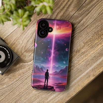 Cosmic Phone Case with Galactic Design Tough Cases for Space Lovers Unique Gift for Astronaut Fans Aesthetic Mobile