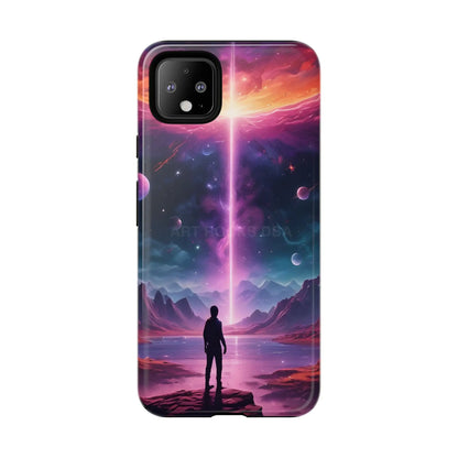 Cosmic Phone Case with Galactic Design Tough Cases for Space Lovers Unique Gift for Astronaut Fans Aesthetic Mobile
