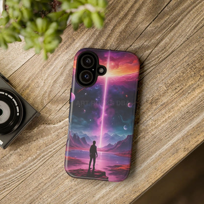 Cosmic Phone Case with Galactic Design Tough Cases for Space Lovers Unique Gift for Astronaut Fans Aesthetic Mobile