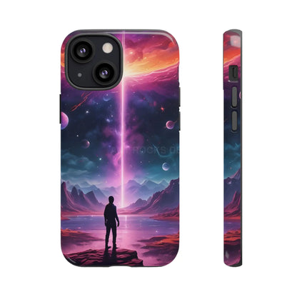 Cosmic Phone Case with Galactic Design Tough Cases for Space Lovers Unique Gift for Astronaut Fans Aesthetic Mobile