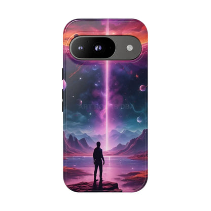 Cosmic Phone Case with Galactic Design Tough Cases for Space Lovers Unique Gift for Astronaut Fans Aesthetic Mobile