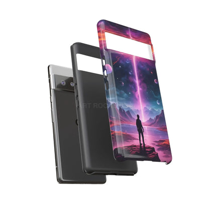 Cosmic Phone Case with Galactic Design Tough Cases for Space Lovers Unique Gift for Astronaut Fans Aesthetic Mobile