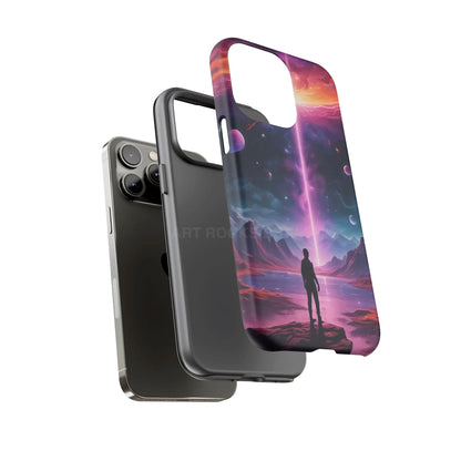 Cosmic Phone Case with Galactic Design Tough Cases for Space Lovers Unique Gift for Astronaut Fans Aesthetic Mobile