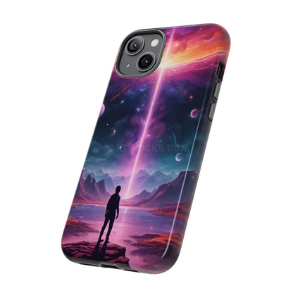 Cosmic Phone Case with Galactic Design Tough Cases for Space Lovers Unique Gift for Astronaut Fans Aesthetic Mobile