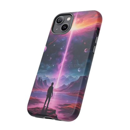 Cosmic Phone Case with Galactic Design Tough Cases for Space Lovers Unique Gift for Astronaut Fans Aesthetic Mobile