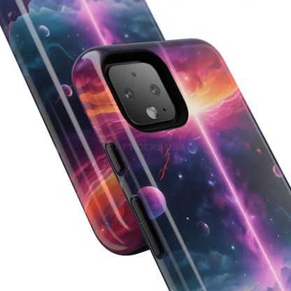 Cosmic Phone Case with Galactic Design Tough Cases for Space Lovers Unique Gift for Astronaut Fans Aesthetic Mobile
