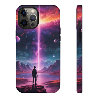 Cosmic Phone Case with Galactic Design Tough Cases for Space Lovers Unique Gift for Astronaut Fans Aesthetic Mobile