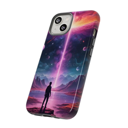 Cosmic Phone Case with Galactic Design Tough Cases for Space Lovers Unique Gift for Astronaut Fans Aesthetic Mobile