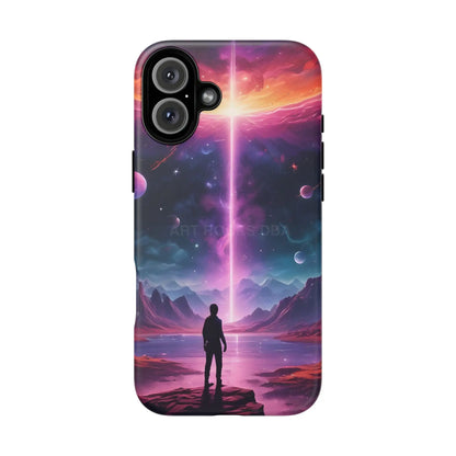 Cosmic Phone Case with Galactic Design Tough Cases for Space Lovers Unique Gift for Astronaut Fans Aesthetic Mobile