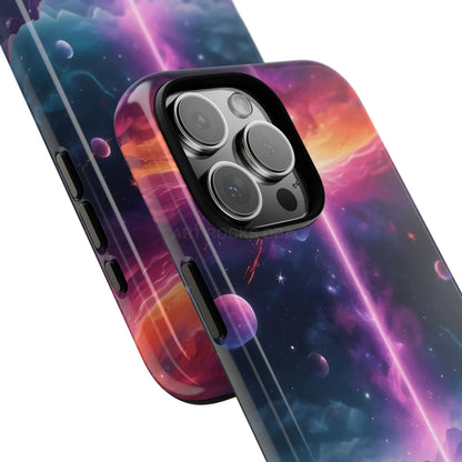 Cosmic Phone Case with Galactic Design Tough Cases for Space Lovers Unique Gift for Astronaut Fans Aesthetic Mobile