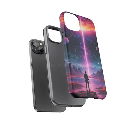 Cosmic Phone Case with Galactic Design Tough Cases for Space Lovers Unique Gift for Astronaut Fans Aesthetic Mobile