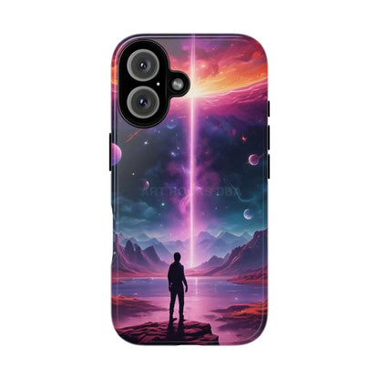 Cosmic Phone Case with Galactic Design Tough Cases for Space Lovers Unique Gift for Astronaut Fans Aesthetic Mobile