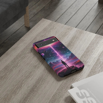 Cosmic Phone Case with Galactic Design Tough Cases for Space Lovers Unique Gift for Astronaut Fans Aesthetic Mobile