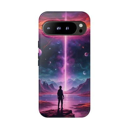 Cosmic Phone Case with Galactic Design Tough Cases for Space Lovers Unique Gift for Astronaut Fans Aesthetic Mobile