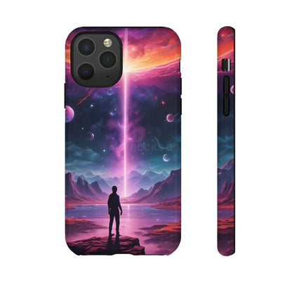 Cosmic Phone Case with Galactic Design Tough Cases for Space Lovers Unique Gift for Astronaut Fans Aesthetic Mobile