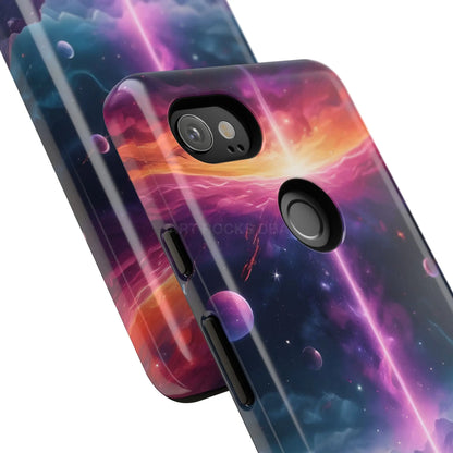 Cosmic Phone Case with Galactic Design Tough Cases for Space Lovers Unique Gift for Astronaut Fans Aesthetic Mobile
