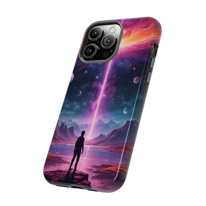 Cosmic Phone Case with Galactic Design Tough Cases for Space Lovers Unique Gift for Astronaut Fans Aesthetic Mobile
