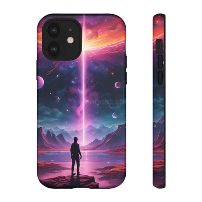 Cosmic Phone Case with Galactic Design Tough Cases for Space Lovers Unique Gift for Astronaut Fans Aesthetic Mobile