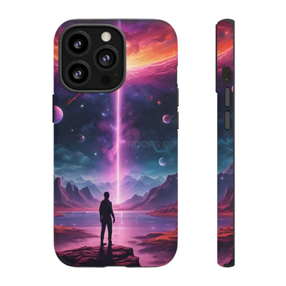 Cosmic Phone Case with Galactic Design Tough Cases for Space Lovers Unique Gift for Astronaut Fans Aesthetic Mobile