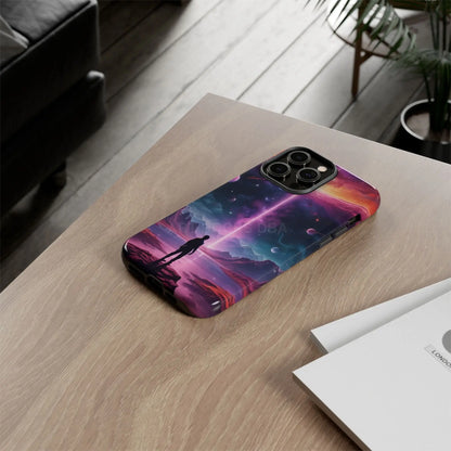 Cosmic Phone Case with Galactic Design Tough Cases for Space Lovers Unique Gift for Astronaut Fans Aesthetic Mobile